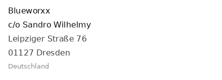 Impressum – Anbieterkennzeichnung gemäß § 5 TMG